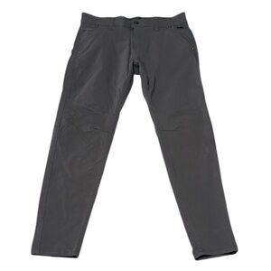 Projek Raw Bungee flex Pants Stretch Classic Fit Stretch Charcoal Mens 32 x 27.5